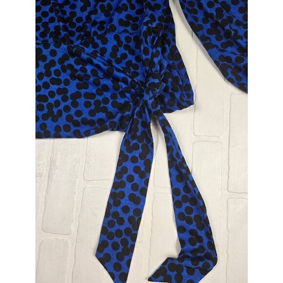 Ava & Viv Faux Wrap side tie Dress 3X - Picture 4 of 5